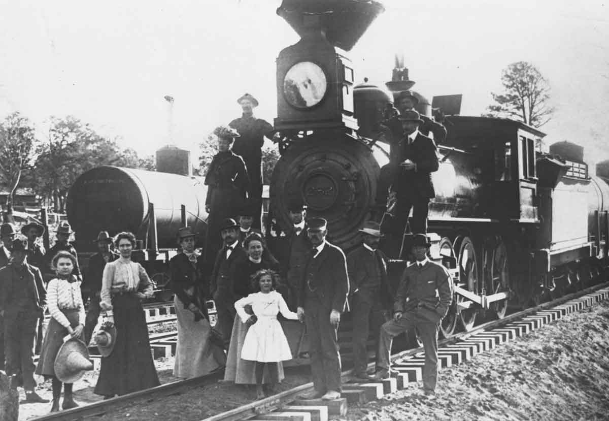 First Passenger Train 09 17 1901 - Grand Canyon Railway