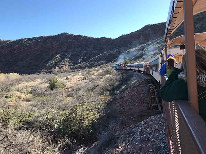 Verde Canyon Railroad - Looking Out